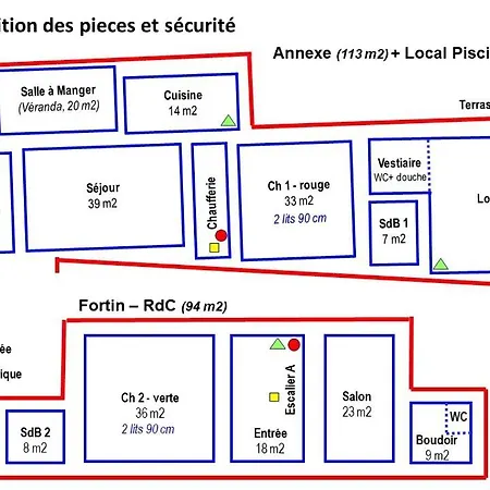 度假居 Castel De La Talba Archigny
